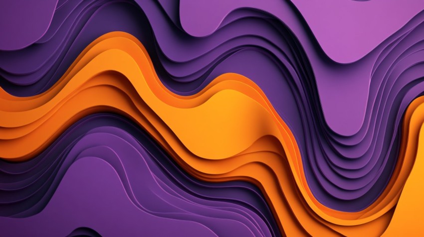 Colorful Abstract Minimalistic 3D Wallpaper Design