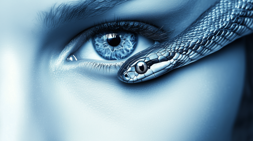 Icy Gaze and Serpent