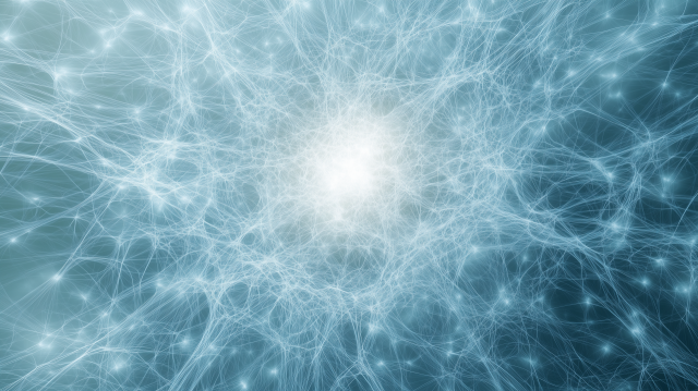 Radiant Network of Interwoven Light