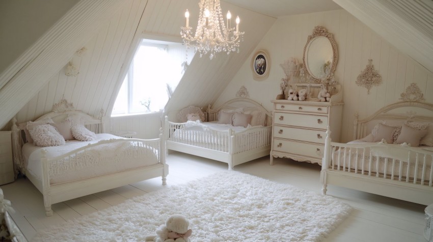 Vintage Room for Three Sisters