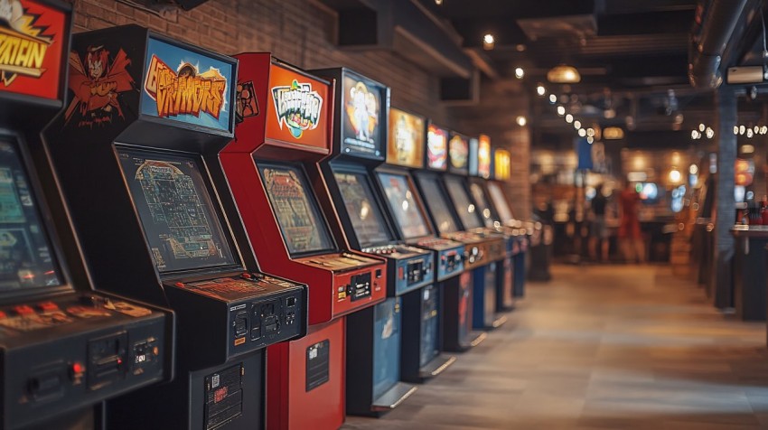 Arcade-Themed Heineken Big Event Bar Setting