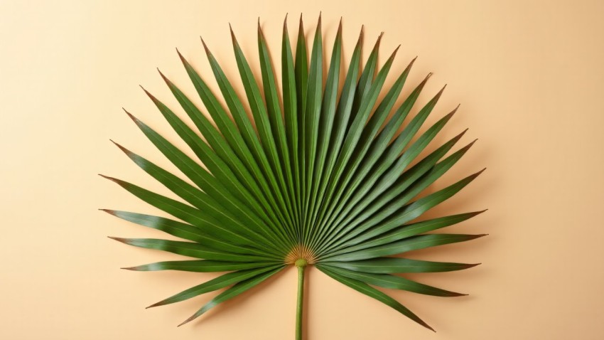 African Fan Palm Leaf