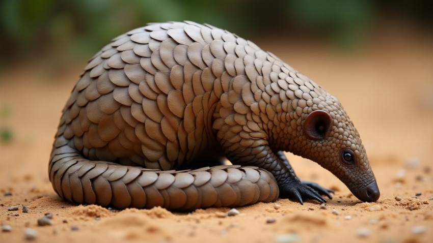 African Ground Pangolin