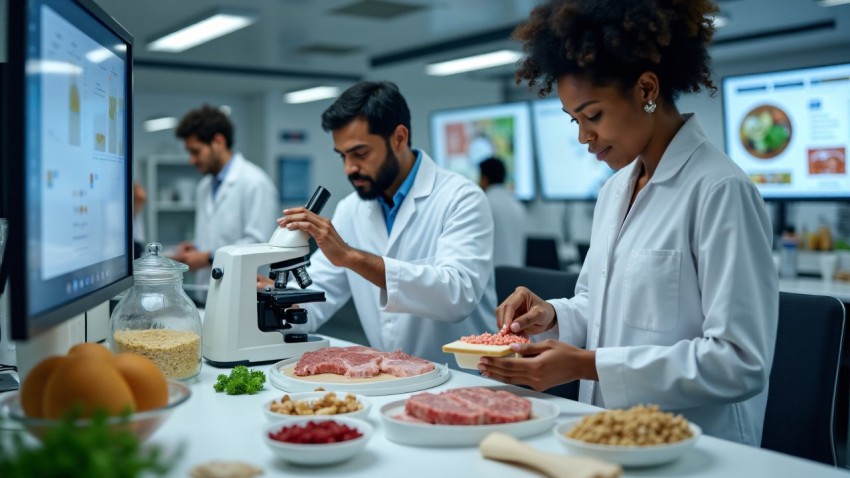 Plant-Based Protein Innovation in High-Tech Food Lab