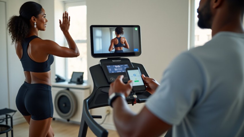 Smart Home Gym Fitness and Health Technology