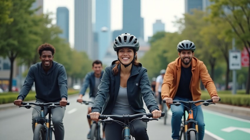 Smart Cycling for Sustainable Urban Commuting