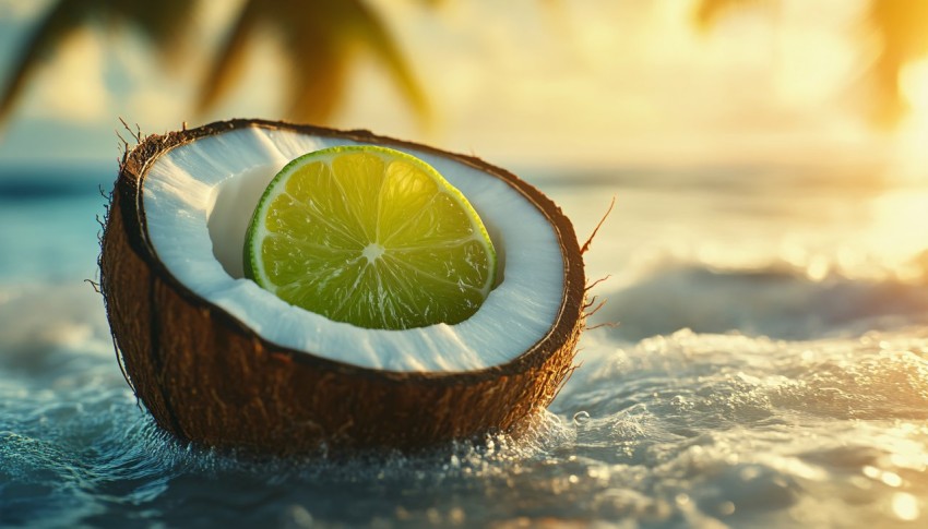 Lime in the Coconut for Refreshing Vibes