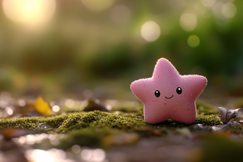 Adorable Smiling Star Illustration for Kids