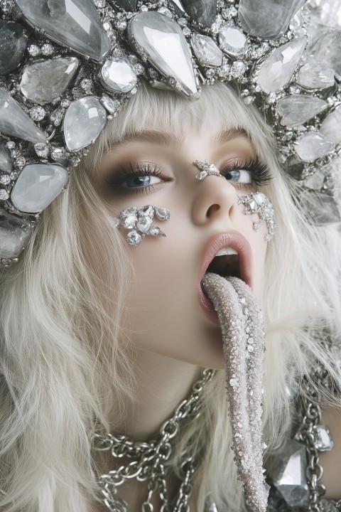 Geode Glamour Fashion Cover