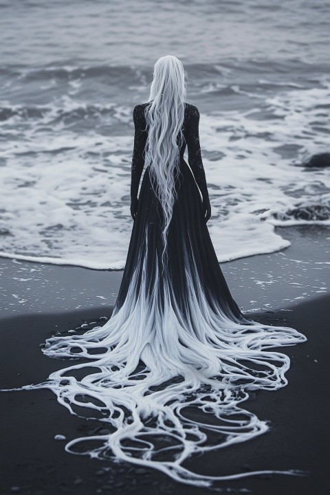 La Llorona on Bioluminescent Black Sand Beach