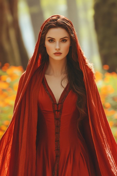 Redwood Bio-Wizard Battles Evil Sorceress in Forest