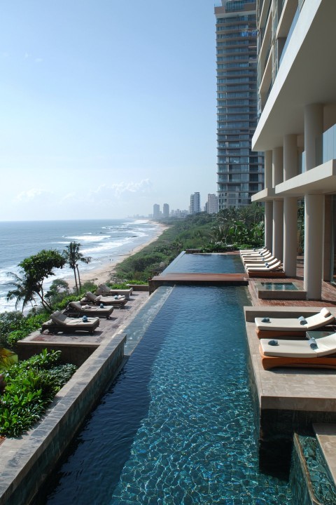 Minimalist Beachfront Apartment with Ocean Views