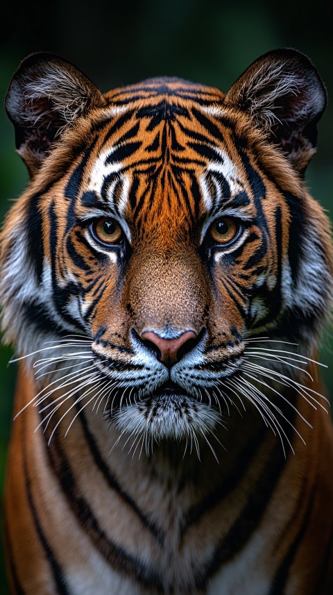 Bengal Tiger Close-Up Portrait