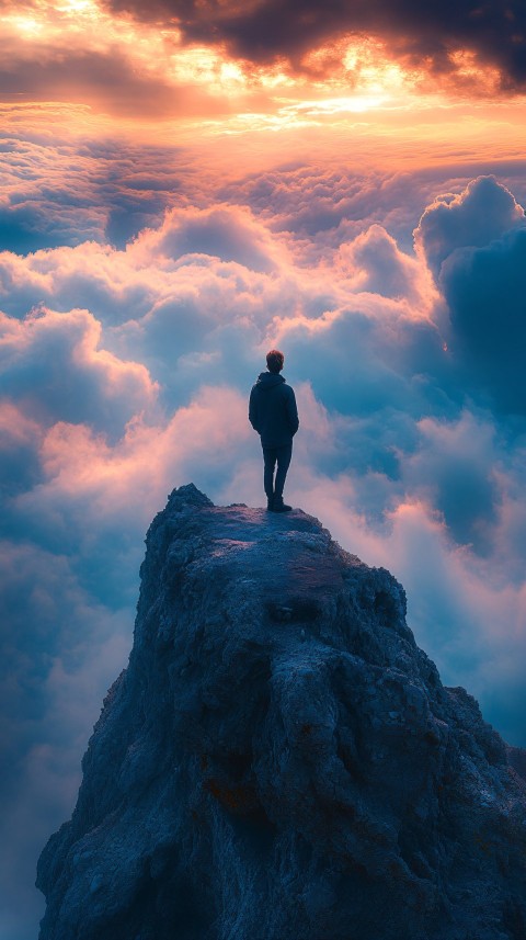 Visually Stunning Realistic Cloudscape in Award-Winning Photography