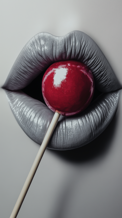 Bold Contrast - Lollipop Lips