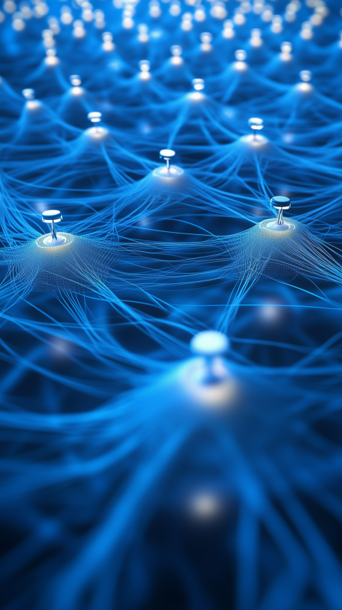 Networked Nodes in a Dynamic Matrix