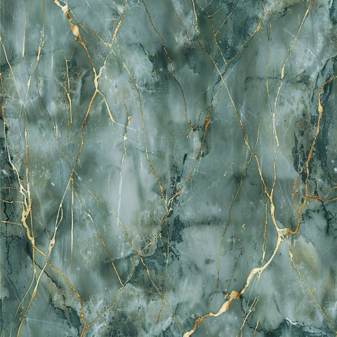 Elegant Pine-Green Marble Texture