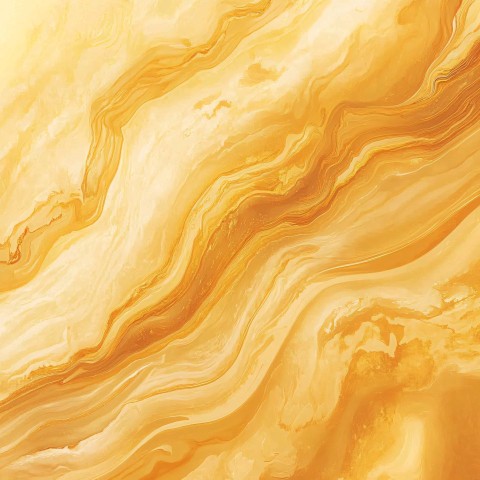 Abstract Liquid Marble Background in Amber and Gold