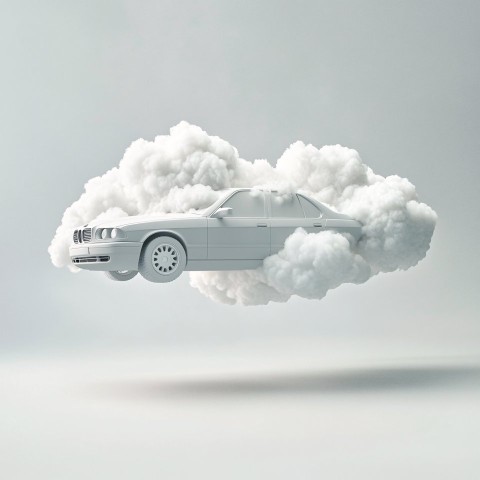 BMW Cloud Car Advertising Concept: A Flying Innovation