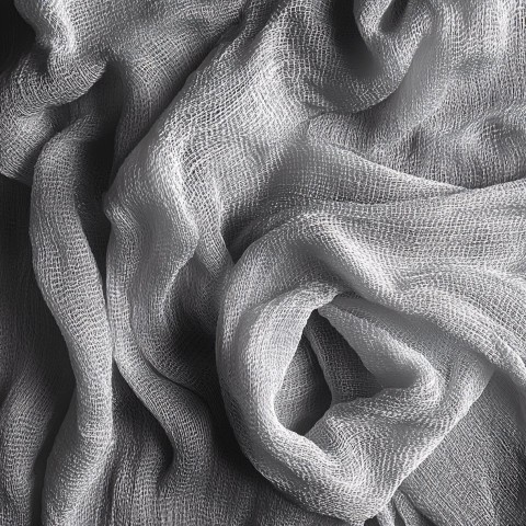 Black and White Fabric Texture Photo for Company Cover