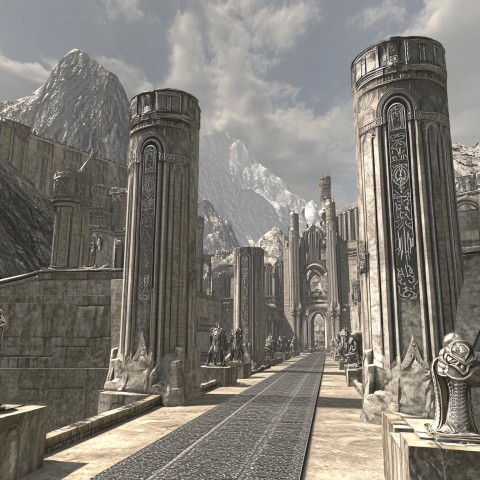 Legendary Citadel of Eros: Magnificent Warrior Fortress