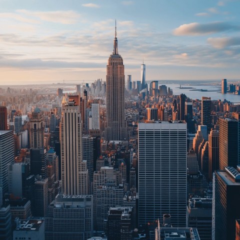 New York City: Iconic Skyline in Stunning Detail