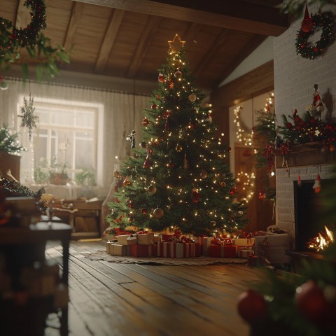 Decorating the Christmas Tree in Stunning 8K