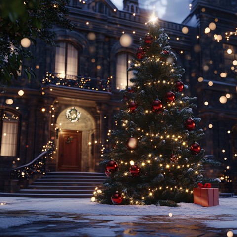 Deck the Tree: Christmas Celebration in 8K