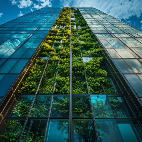 Vertical Garden Skyscraper: Modern Architecture Meets Nature