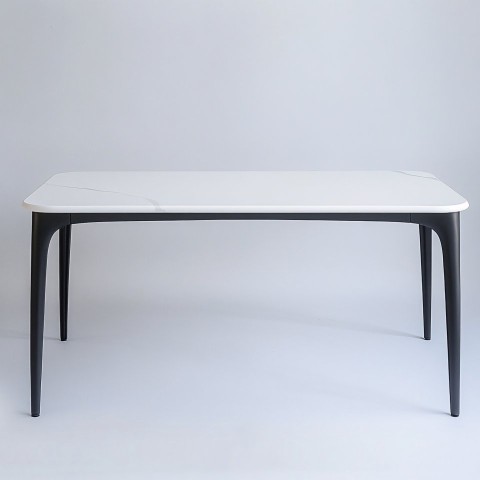 Dining Table with Black Legs