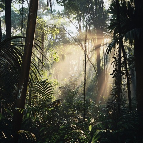 Pau Brasil Tree in Natural Brazilian Environment