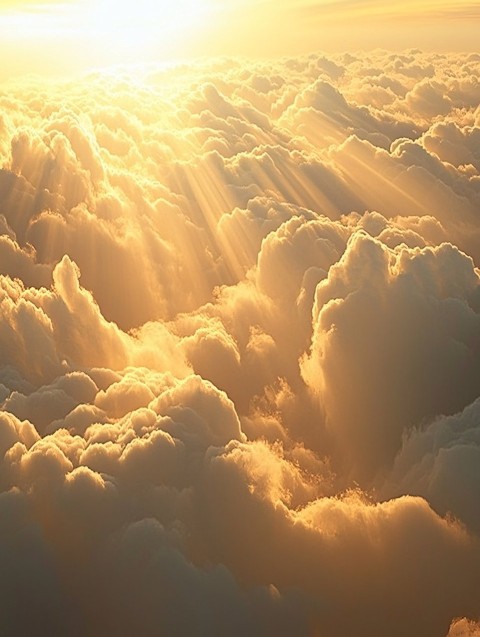 Clouds with Gentle Sunlight